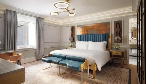 Habitación superior, 1 cama de matrimonio grande