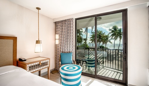 Habitación estándar, 1 cama de matrimonio grande, vistas al mar