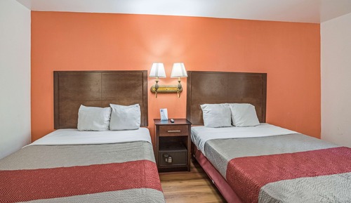 Habitación Deluxe, 2 camas de matrimonio, no fumadores, frigorífico y microondas