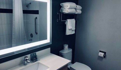 Habitación estándar, 2 camas de matrimonio, no fumadores, frigorífico y microondas