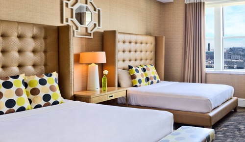 Habitación estándar, 2 camas de matrimonio