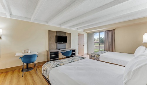 Habitación estándar, 2 camas dobles, fumadores