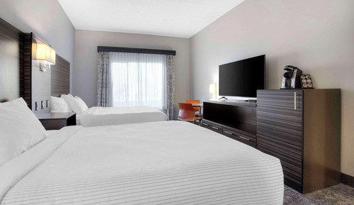 Habitación, 2 camas de matrimonio, accesible para personas con discapacidad, no fumadores