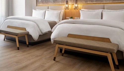 Suite estudio, 2 camas de matrimonio (Mobility Accessible, Tub)