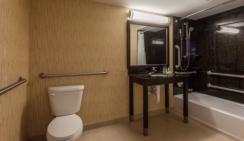 Habitación estándar, 1 cama de matrimonio grande, bañera accesible (Communications)