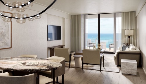 Suite, 1 cama de matrimonio grande con sofá cama, no fumadores, vistas al mar