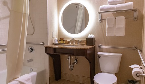 Suite, 1 cama doble, accesible para personas con discapacidad, bañera (with Sofabed)