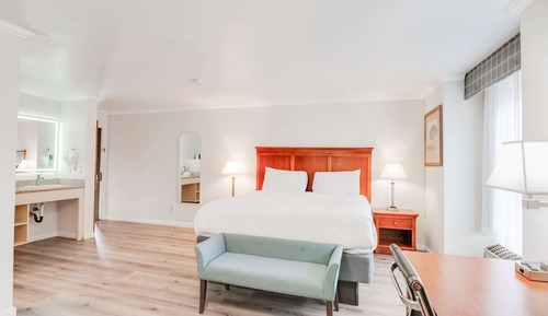 Habitación, 1 cama de matrimonio grande, no fumadores, bañera de hidromasaje