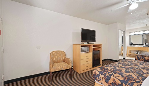 Habitación estándar, 2 camas de matrimonio, no fumadores, frigorífico y microondas