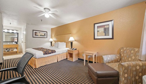 Habitación estándar, 1 cama de matrimonio grande, no fumadores, frigorífico y microondas