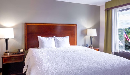 Estudio, 1 cama de matrimonio grande con sofá cama