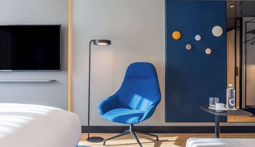 Habitación superior, 1 cama de matrimonio grande, accesible para personas con discapacidad