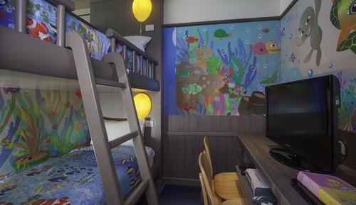 Habitación familiar, varias camas