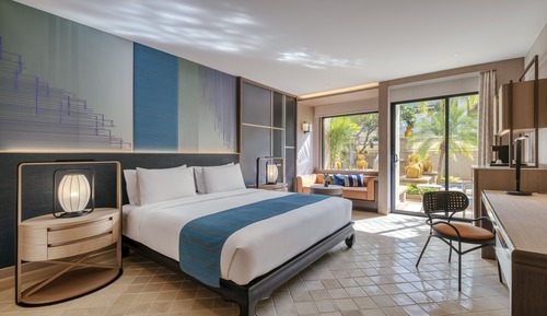 Habitación Premium, 1 cama de matrimonio grande, vistas a la piscina, planta baja