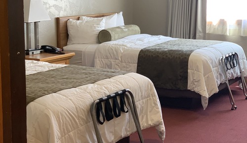 Habitación Deluxe, 2 camas de matrimonio, accesible para personas con discapacidad