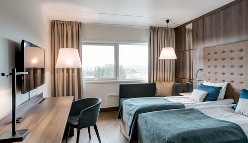 Habitación estándar con 2 camas individuales, no fumadores