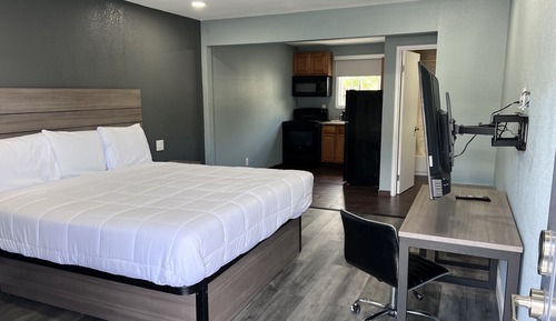 Suite estudio Premier, 1 cama de matrimonio grande