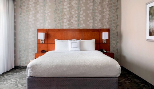 Suite superior, 1 cama de matrimonio grande con sofá cama, patio