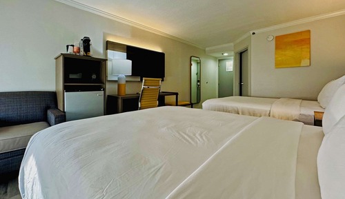 Habitación estándar, 2 camas de matrimonio, no fumadores