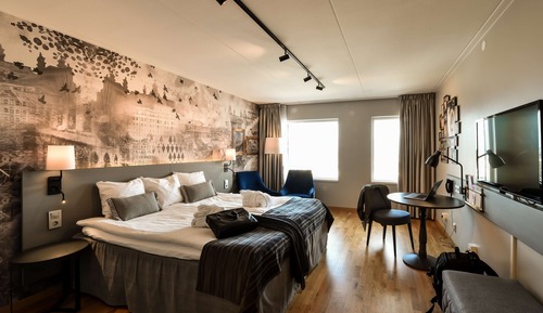 Habitación superior, 1 cama de matrimonio grande