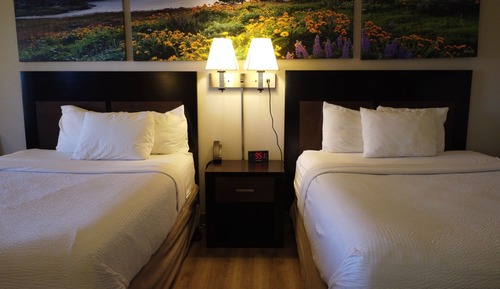 Habitación estándar, 2 camas de matrimonio, fumadores