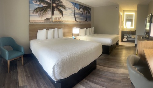 Habitación ejecutiva, 2 camas de matrimonio, no fumadores