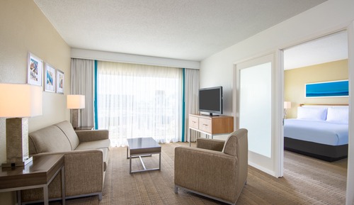 Suite, 1 cama de matrimonio grande, vistas al complejo turístico