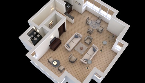 Suite presidencial (Duplex, Royal Sinjoor)