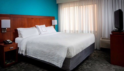 Habitación Deluxe, 1 cama de matrimonio grande con sofá cama