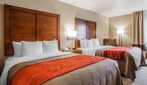 Habitación estándar, 2 camas de matrimonio, no fumadores