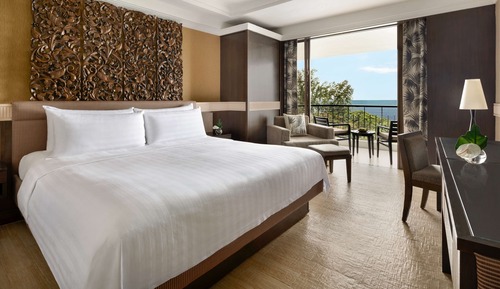 Habitación ejecutiva, 1 cama de matrimonio grande, vistas al mar