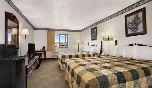 Habitación estándar, 2 camas de matrimonio