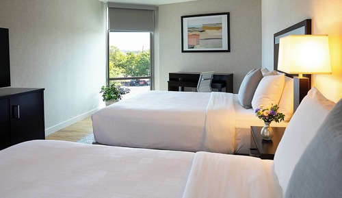 Habitación estándar, 2 camas de matrimonio
