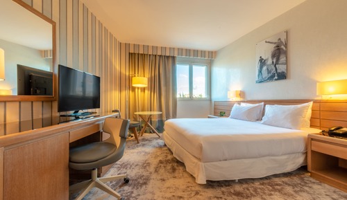 Habitación estándar, 1 cama doble, accesible para personas con discapacidad, balcón (City View)
