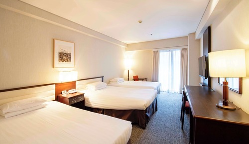 Habitación triple estándar, no fumadores (Gym Access,Shuttle from Kyoto Station)