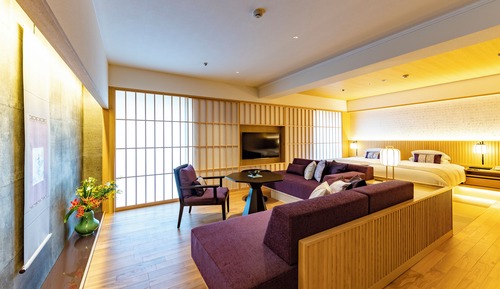 Habitación ejecutiva, 1 cama de matrimonio grande (Concept,gym,shuttle bus from Kyoto St)