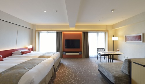 Habitación de lujo con 2 camas individuales, no fumadores (Connected Twin B 49.5m2)