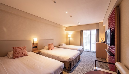 Habitación triple superior, no fumadores (Gym Access, 2beds for 1-2 people)