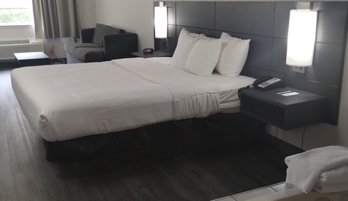 Habitación, 1 cama de matrimonio grande con sofá cama, no fumadores, bañera de hidromasaje