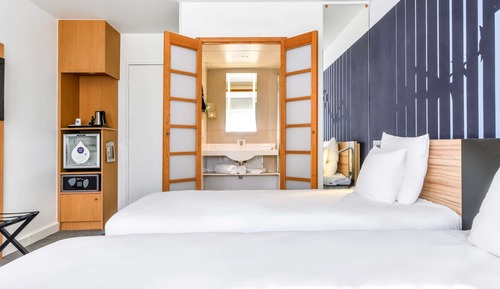 Habitación estándar, 2 camas individuales, accesible para personas con discapacidad