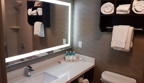 Suite, 1 cama de matrimonio grande con sofá cama (Mobility, Access Tub)