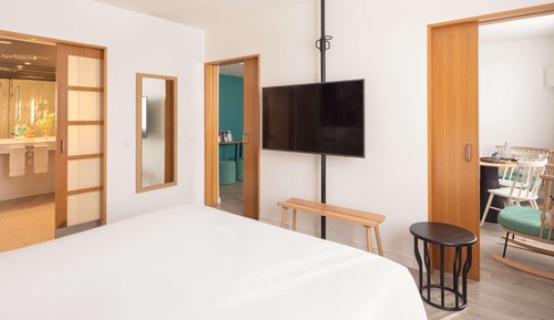 Suite superior, 1 cama de matrimonio con sofá cama