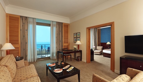 Suite, 1 cama de matrimonio grande, vistas al mar (Diplomatic)