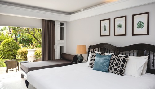 Habitación Deluxe, terraza, en la zona del jardín