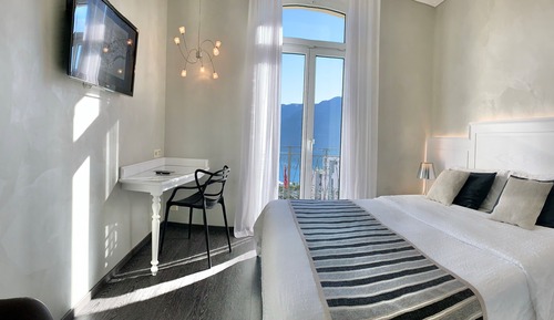 Habitación doble superior, balcón