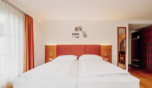 Standard-Zweibettzimmer, Balkon, Bergblick