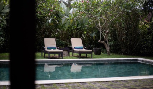 Villa, 1 cama de matrimonio grande, balcón, vistas a la piscina (Founder's Home)