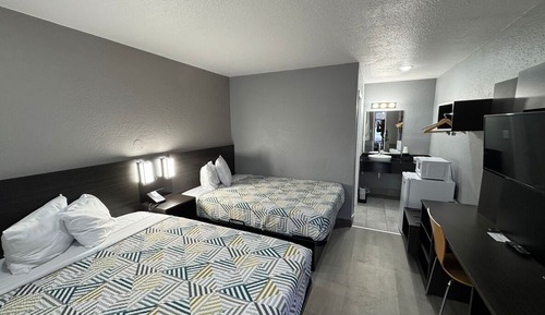 Habitación Deluxe, 2 camas dobles, no fumadores, frigorífico y microondas