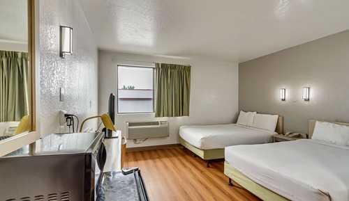 Habitación Deluxe, 2 camas dobles, no fumadores, frigorífico y microondas