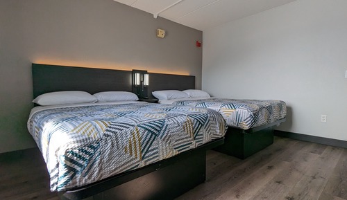 Habitación estándar, 2 camas dobles, accesible para personas con discapacidad, no fumadores